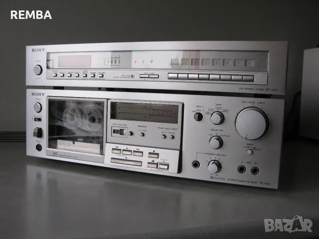 SONY TC-K 61 + SONY ST-J60, снимка 9 - Декове - 56611637