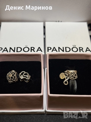 гривна Pandora с висулки , снимка 3 - Гривни - 56578615