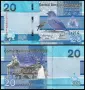 ⭐ Гамбия 2023 20 даласи UNC нова ⭐, снимка 1