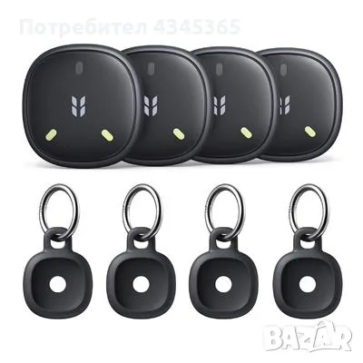 UGREEN FineTrack Mini Duo 2 – 4 Bluetooth тракера за Android и iPhone, снимка 5 - Друга електроника - 56745312