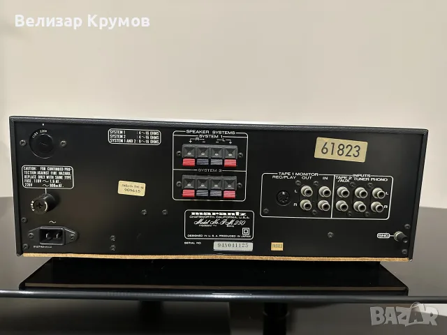 Усилвател Marantz PM 250, снимка 8 - Ресийвъри, усилватели, смесителни пултове - 56713214