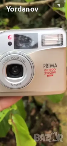 Фотоапарат Canon Prima BF-800 Zoom, снимка 6 - Фотоапарати - 56625077