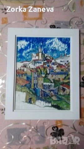 Картина,рисувана на ръка-40/30 см.