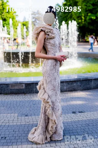 Елегантна бална рокля, снимка 2 - Рокли - 56557276