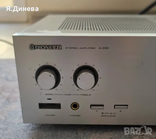 Интегриран стерео усилвател Pioneer A 331, снимка 2 - Ресийвъри, усилватели, смесителни пултове - 56686979