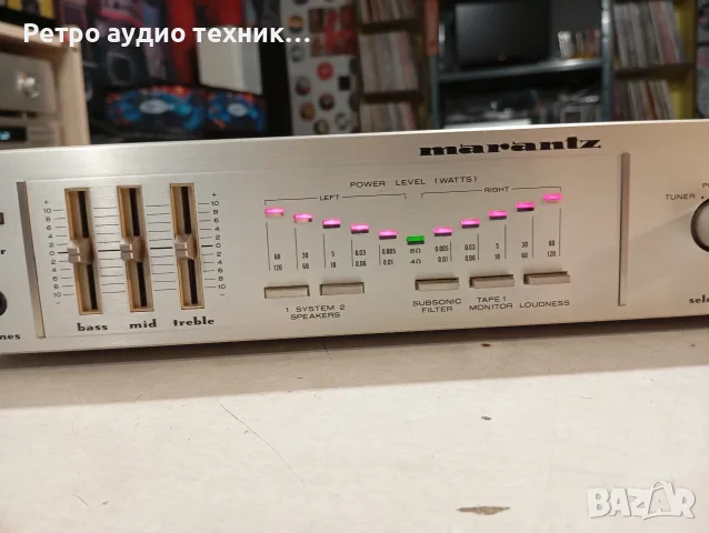 Усилвател MARANTZ PM350, снимка 6 - Ресийвъри, усилватели, смесителни пултове - 56556122