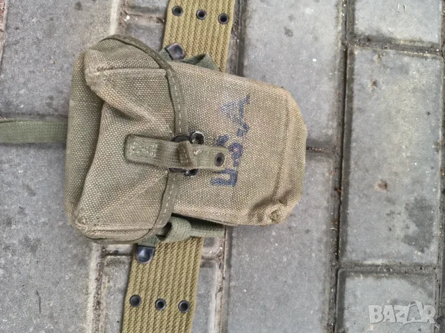 Американски военен колан 1942, снимка 3 - Антикварни и старинни предмети - 56681912