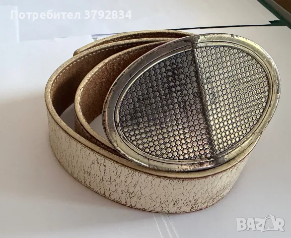 Дамски колан - Saddler - естествена кожа, снимка 3 - Колани - 56566352