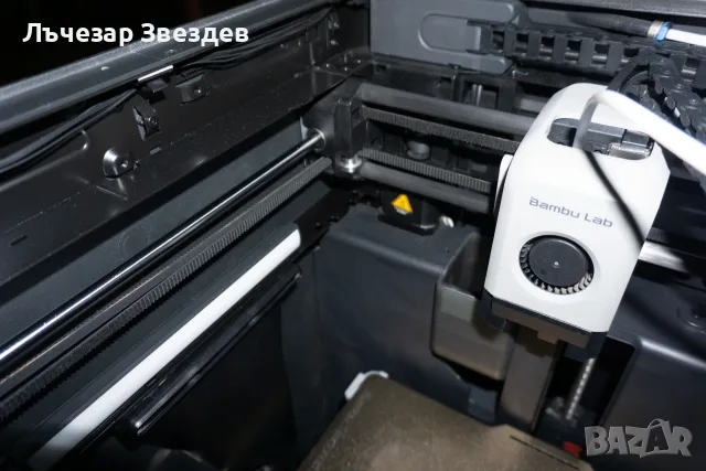 3D принтер Bambu Lab P1S със закалена дюза 0.4мм, снимка 2 - Принтери, копири, скенери - 56659665