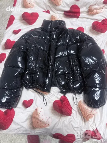 Дамско зимно яке Bershka, снимка 3 - Якета - 56700827