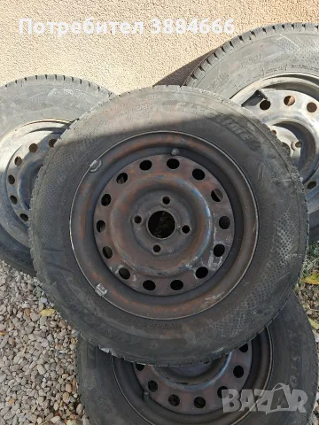 зимни гуми с джанти, снимка 2 - Гуми и джанти - 56584199