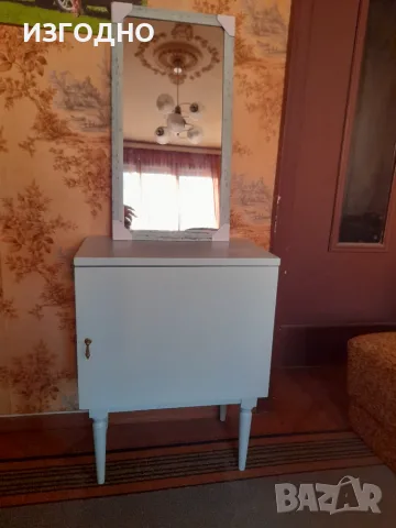 45€ НОВО ВИНТИДЖ ОГЛЕДАЛО И ВИНТИДЖ ШКАФ 