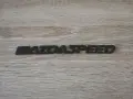 черен метален надпис MazdaSpeed за Mazda, снимка 4