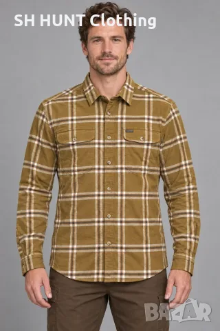 GRIDARMOR Hauso Ls Flannel Shirt размер M риза - 3013