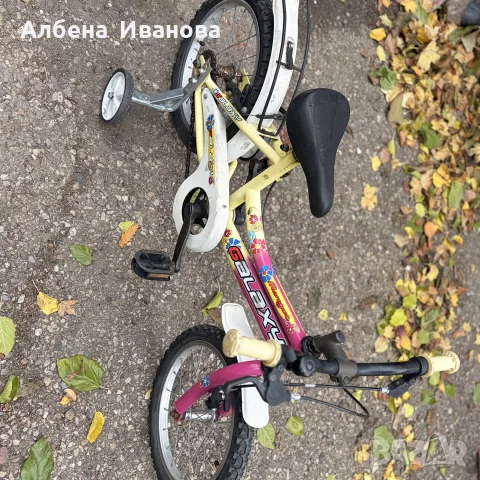 детско колело със спомагателни колелета , снимка 5 - Детски велосипеди, триколки и коли - 56681399