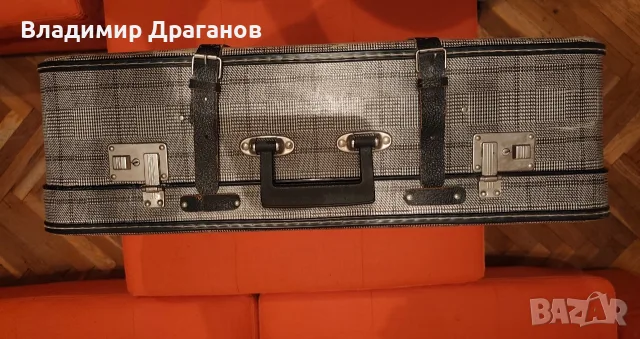 Ретро куфар, голям, снимка 3 - Антикварни и старинни предмети - 56729399