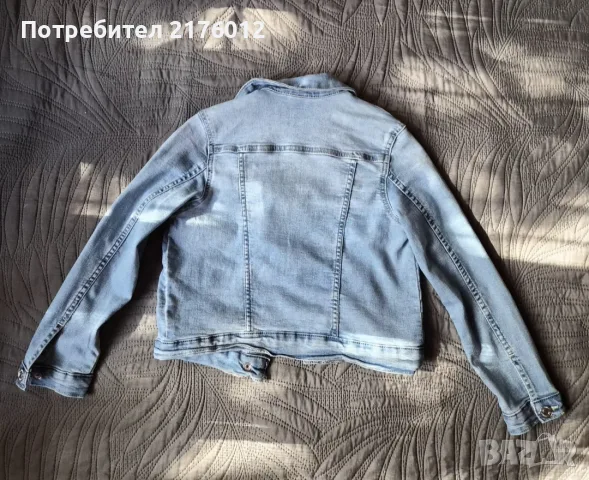 Дънково яке за момиче рр128, снимка 4 - Детски якета и елеци - 56556609