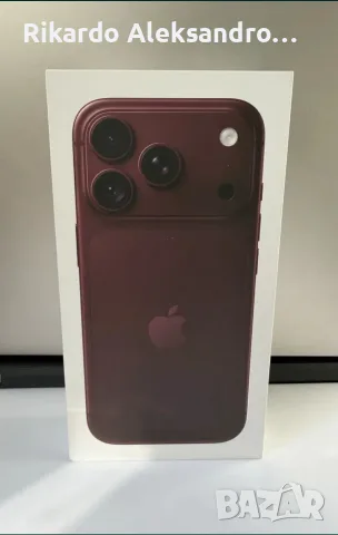 iPhone 18 pro max, USA, 512Gb, burgundy + зарядно и кейс