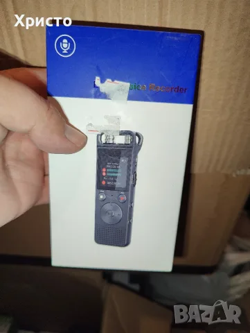 Диктофон Hinne 80G Цифров 3072Kbps HD запис, 64GB+16GB памет