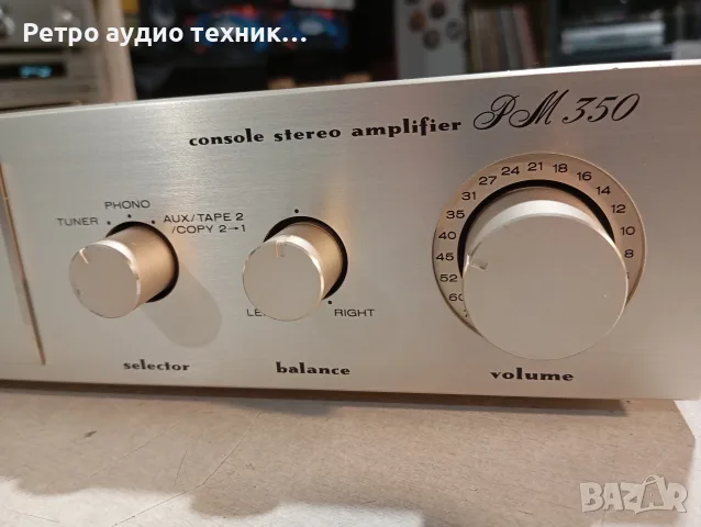 Усилвател MARANTZ PM350, снимка 5 - Ресийвъри, усилватели, смесителни пултове - 56556122