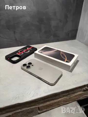КАТО НОВ Iphone 16 Pro Natural + подарък, снимка 3 - Apple iPhone - 56742400