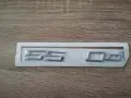 сребриста емблема BMW 550d, снимка 1