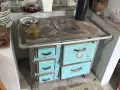 Българска чугунена печка на дърва Вулкан, снимка 4