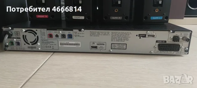 SONY домашно кино 5.1, снимка 3 - Плейъри, домашно кино, прожектори - 56723152