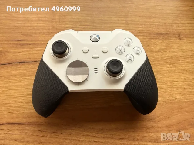 Като Нов! Контролер Microsoft-Xbox Elite Controller Series 2 Core Бял, снимка 2 - Аксесоари - 56601441