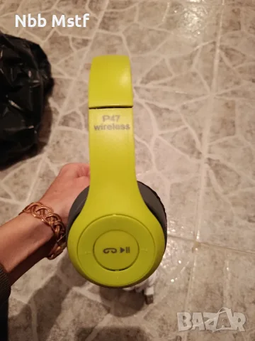 Сгъваеми безжични Bluetooth слушалки P47