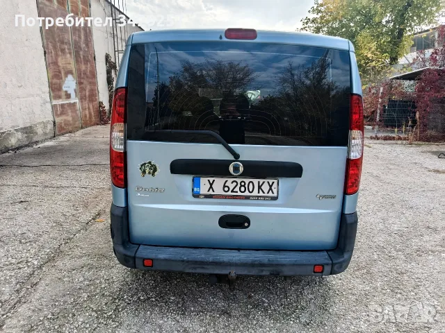 Фиат Добло бензин газ1.6 обслужен, снимка 3 - Автомобили и джипове - 56646849