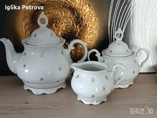 Винтидж сервиз Сталин Видин -1955, снимка 5 - Антикварни и старинни предмети - 56663475