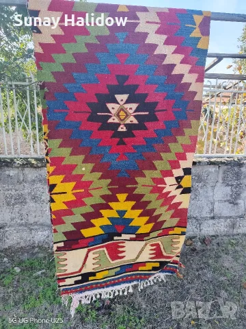 продавам ръчно тъкана вълнена пътепка
