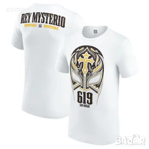 WWE 2026! Мъжки и Детски КЕЧ тениски RAY MYSTERIO SAN DIEGO! Или с ТВОЯ идея!