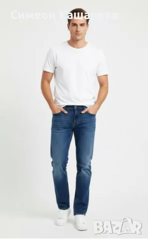 Мъжки дънки PME Legend Nightflight Regular Fit, Тъмносин деним