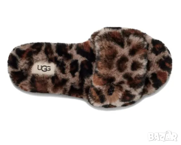 ЧЕХЛИ UGG FLUFF YEAH SLIDE II С ЛЕОПАРДОВ ЩАМП номер 40 