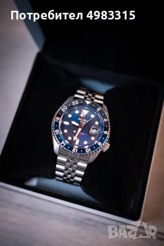 Seiko 5 GMT Automatic, снимка 2 - Мъжки - 56562540