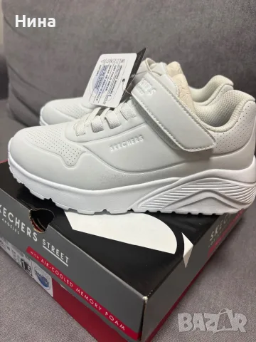 Skechers-нови маратонки от еко кожа