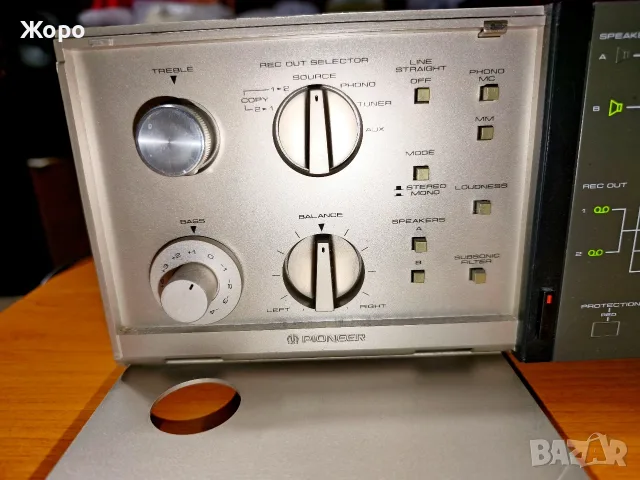 Усилвател PIONEER A-7, снимка 6 - Ресийвъри, усилватели, смесителни пултове - 56613296