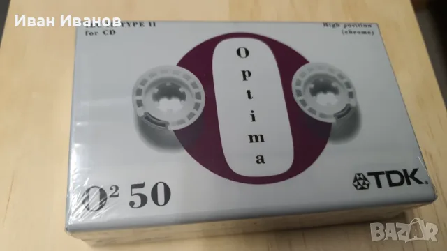 TDK OPTIMA хром аудиокасети