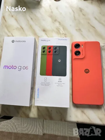 Моторола g 06 чисто нов