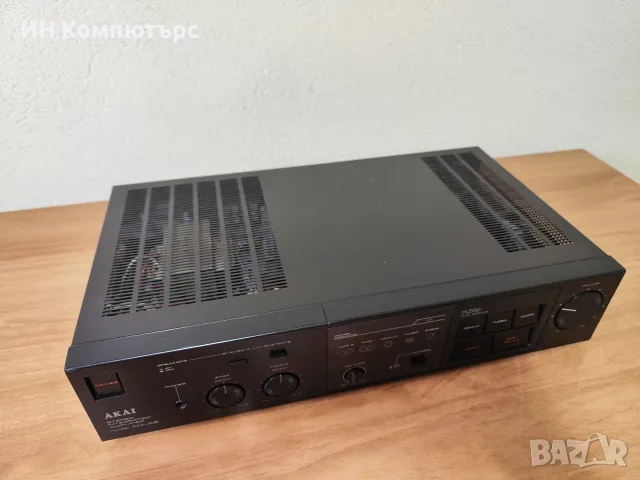 Продавам стерео усилвател Akai AM-A2, снимка 3 - Ресийвъри, усилватели, смесителни пултове - 56663285