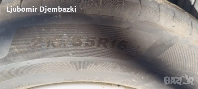 Гуми с джанти 215/65/16        , снимка 3 - Гуми и джанти - 56560527