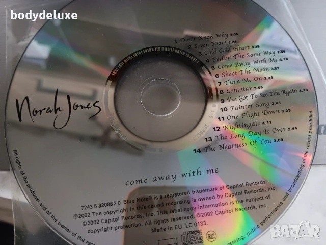 Norah Jones аудио дискове, снимка 2 - CD дискове - 56696396