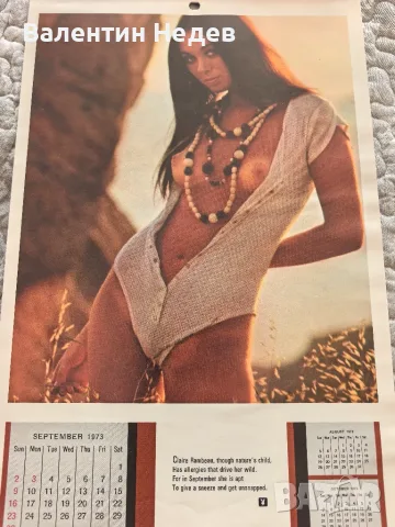 Винтидж календари Playboy Playmate – 1971, 1972 и 1973 г.