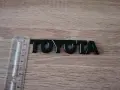 Toyota черен надпис малък шрифт, снимка 3