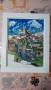 Картина,рисувана на ръка-40/30 см., снимка 4