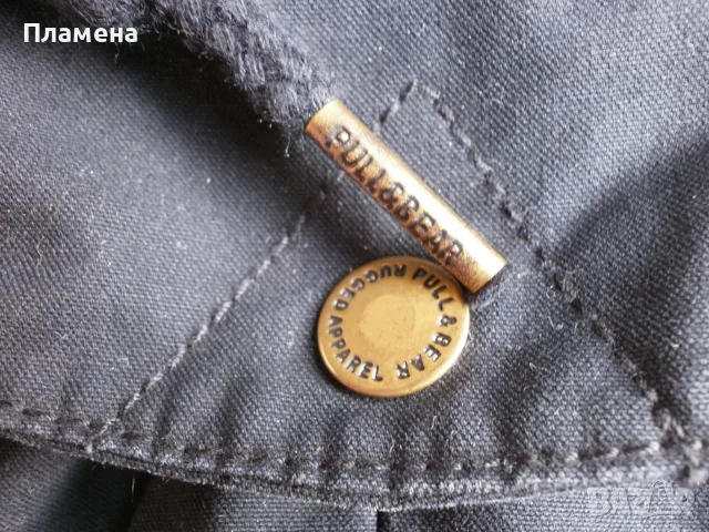 М Нова Мъжка Парка с Голяма Пухена Качулка Pull & Bear, снимка 16 - Якета - 56557539