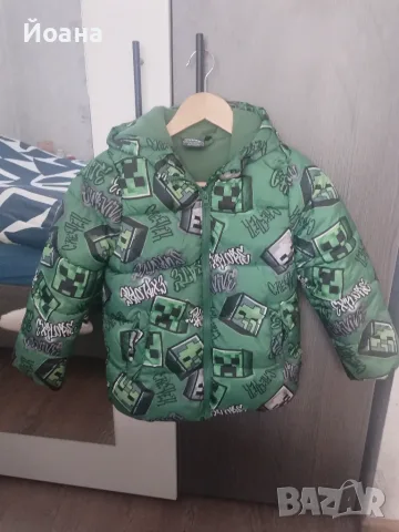 Детско зимно яке Minecraft