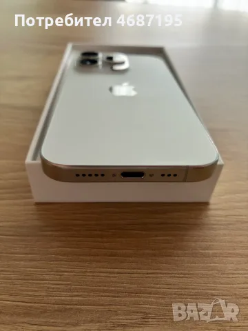 Продавам iPhone 15 Pro – 128 GB, бял, снимка 5 - Apple iPhone - 56644479